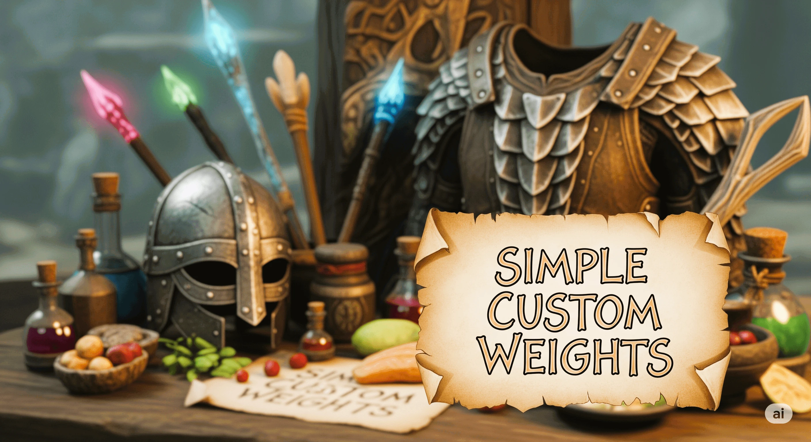 Simple Custom Weights